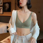 High-grade Seamless Women's Underwear Summer Thin Section Breathable And Comfortable Small Chest No Steel Ring Soft Support Bra