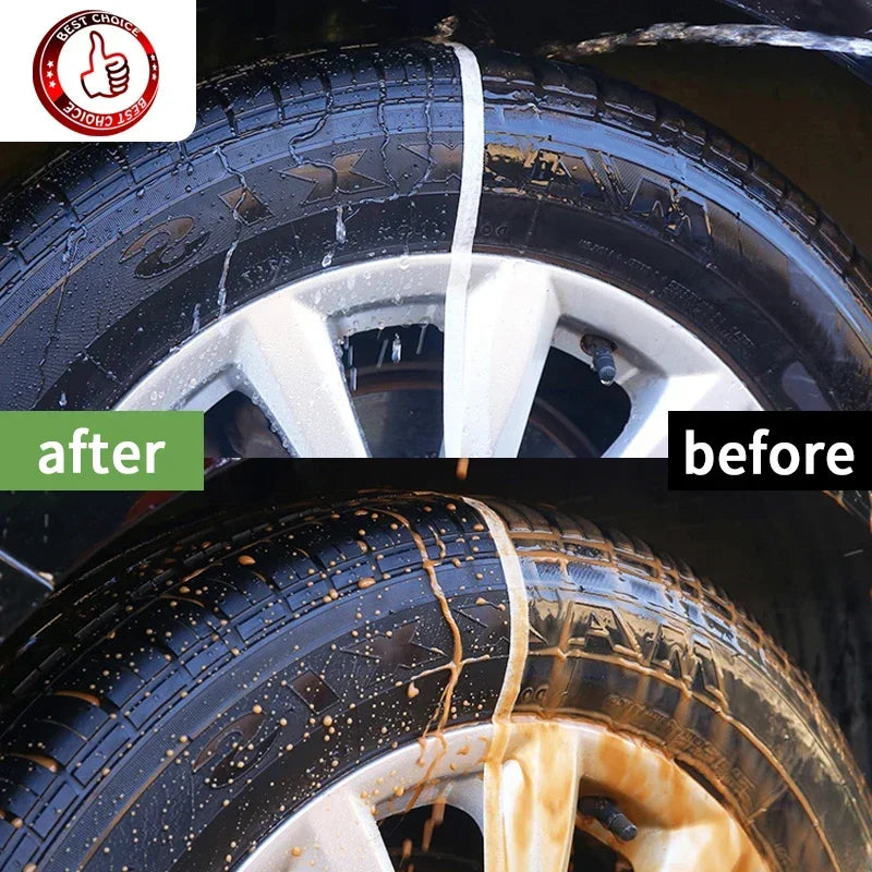 Car Tire Shine Coating Aivc Tyre Gloss Plastic Rubber Wheel Restorer Agent Spray Polishing Brightener Auto Car Detailing