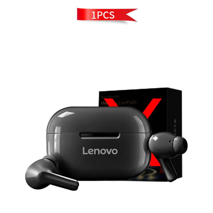 Original Lenovo Thinkplus  Wireless Earphones HD Stereo Earphones Waterproof Earplugs In Ear Earphones HD Microphone