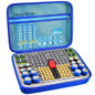 Battery Organizer Case Batteries Storage Holder Container with Tester Checker. Garage Organization Box