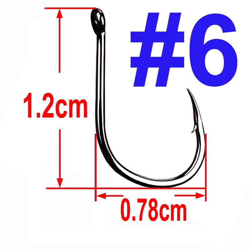 100/50/25 pcs Iseama Carp Fishing Hook Offset Circle Hook Single Fly Fishing Jig Hook Barbed sea Fishhook Tackle Accessories