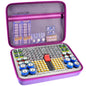 Battery Organizer Case Batteries Storage Holder Container with Tester Checker. Garage Organization Box