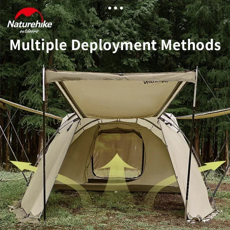 Naturehike Light Campaign Tent Hiking Tent Ultralight Tunnel Mobi Camping Shade Shelter Beach Trips Ultralight Hiking Campaign