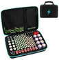 Battery Organizer Case Batteries Storage Holder Container with Tester Checker. Garage Organization Box