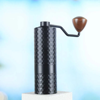 HAVMORE Upgrade Manual Coffee Grinder CNC Professional Stainless Steel Diamond Adjustable Manual Burr Coffee Bean Grinding
