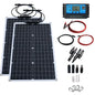 2000W Solar Energy System 110V/220V 4000W Solar Panel Inverter Glass 12V Battery Charging Controller For Home/Outdoor Use