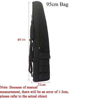 70cm / 95cm / 115cm Tactical Gun Storage Bag Outdoor Shooting Hunting Shotgun Carry Case Rifle Shoulder Bag with Pad