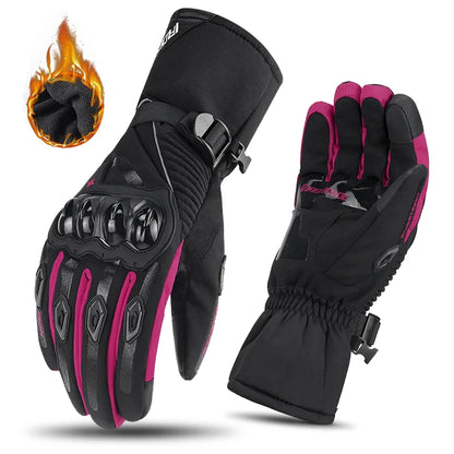 Motorcycle Gloves Windproof Waterproof Guantes Moto Men Motorbike Riding Gloves Touch Screen Moto Motocross Gloves Winter