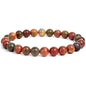 Natural Stone Beads Bracelet For Women Men Amethysts Crystal Quartzs Aquamarines Jades Jewelry Agates Elastic Bangle Bracelets