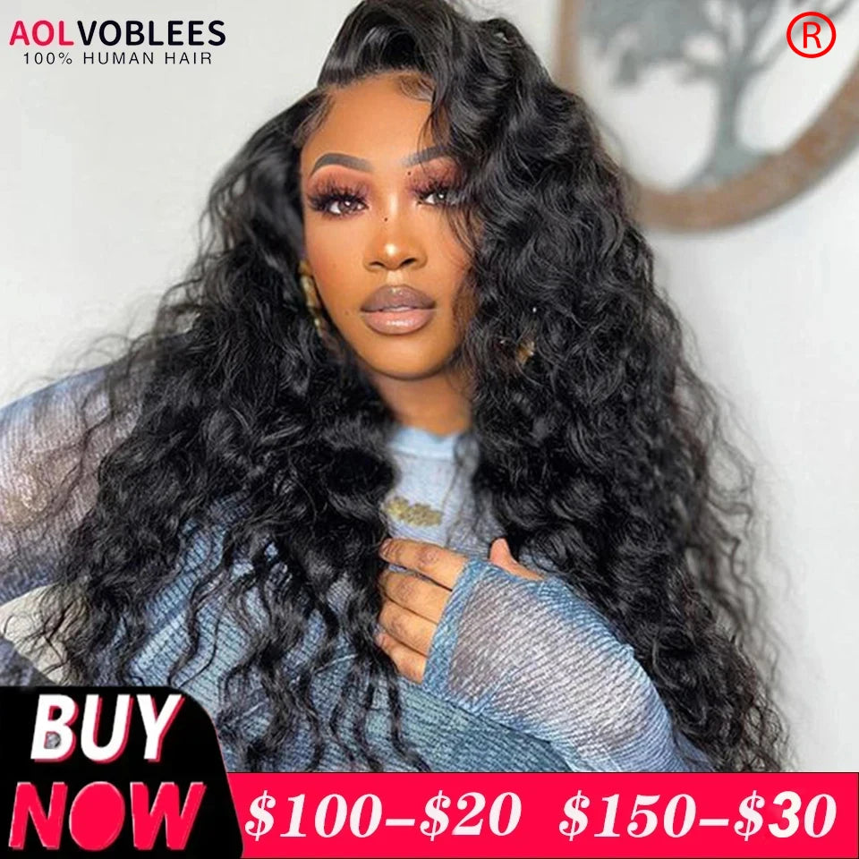 Loose Deep Wave Human Hair Wigs For Women Human Hair Glueless Wig Human Hair Ready To Wear Pre Plucked Brazilian Raw Human Hair