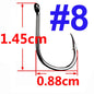 100/50/25 pcs Iseama Carp Fishing Hook Offset Circle Hook Single Fly Fishing Jig Hook Barbed sea Fishhook Tackle Accessories