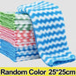 Microfiber Cleaning Cloth Velvet Thickened Dishcloths High Absorbent Scouring Kitchen Washing Dish Rags Household Wipe Towels