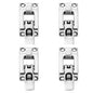 Marine 316 Stainless Steel Anti-Rattle Square Latches for Boat Door Hatch,Hold Down Clamp Latches, Lockable, Sturdy Construction
