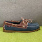 Sebago Genuine Leather Men Homme Authentic Docksides Shoes - Premium Leather Moc Toe Lace Up Boat Shoes E450