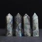 Natural Stone and Crystals Point Wand Witchcraft Rose Quartz Amethyst Home Decoration Mineral Stones Crafts Room Aquarium Decor