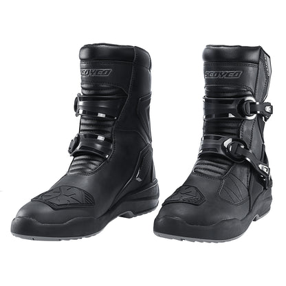 Scoyco Motocross Boots Waterproof Botas De Moto Anti-fall Botas Moto Hombre Motorcycle Shoes Riding Boots