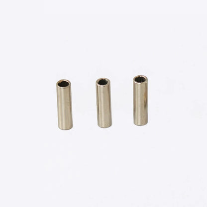 100pcs Fishing Line Connector Fixing Accessories Crimp Sleeve Copper Tube Wire Pipe Crimp Sleeves Carp Fishing Accessories Pesca