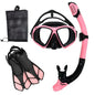 Snorkel Diving Mask  and  Goggles Diving Swimming Tube Set  Adult Unisex