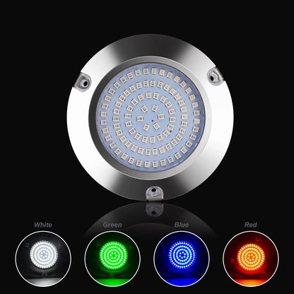 2pcs 120W LED Marine Yacht Lamp DC12V 24V 316L Stainless Steel IP68 Anti-corrosion Boat Underwater Light Saltwater Яхты Катера