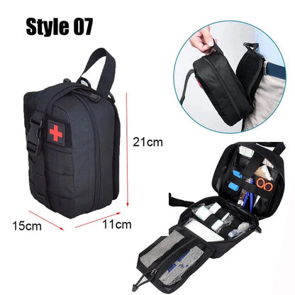 Ophidian IFAK EDC Bag Waist Belt Pack Hunting Vest Emergency Tools Pack Outdoor Medical First Aid Kit Camping Survival Pouch