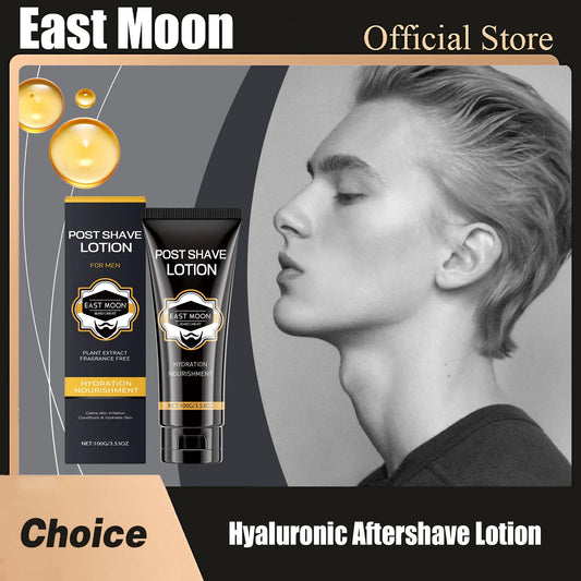 Hyaluronic Aftershave Lotion Improve Smooth Deep Moisturizing Repair Damaged Keep Hydrate Strengthen Roots Beard Skin Care Cream