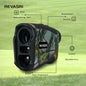 REVASRI 600 1000M Hunting Laser Rangefinder with Angle Speed Height Distance Measurement and Continuous Scan for Hunting