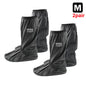 Reusable Motorcycle Scooter Dirt Bike Rain Shoes Cover Non-Slip Boot Covers Unisex Bicycle Shoes Protectors  For Rainy Snowy Day