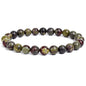 Natural Stone Beads Bracelet For Women Men Amethysts Crystal Quartzs Aquamarines Jades Jewelry Agates Elastic Bangle Bracelets