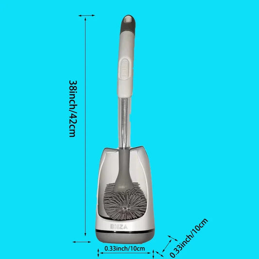 New Design Toilet Brush with Soft Bristles for Easy Cleaning of Corners