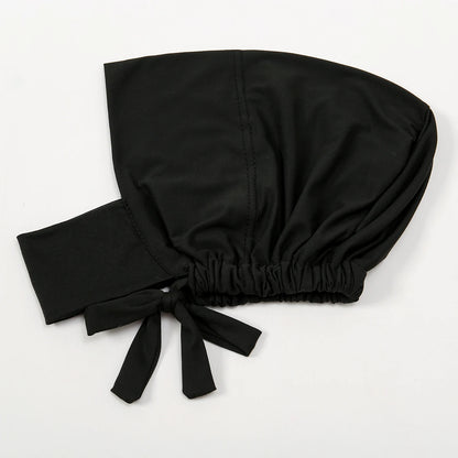 Muslim Inner Cap Hijab For Women Solid Underscarf Hijab Undercap Scarf Turban Hat Islamic Muslim Hijabs Ready To Wear Headcover