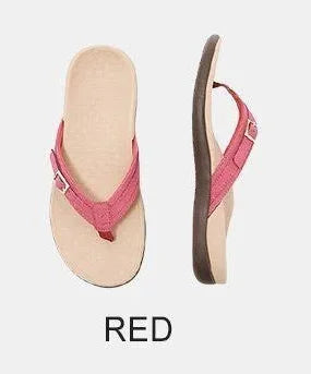Women Orthopedic Sandals Arch Support Flip Flops for Plantar Fasciitis Comfort Summer Sandals Flat Bottomed Casual Flip Flops