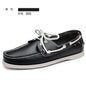 Male Classic Boat Shoes Leather Hot Sale New Men's Outdoor Walking Shoes Men Wedding Dress Shoes Lace-Up Fashion Men Loafers