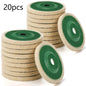 5/10Polishing Wheels Polishing Pad Grinding Disc Angle Grinder Accessories Angle Grinder WheelFelt Polishing Disc Polisherwheel