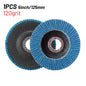 5'' 125mm Metal Sanding Flap Discs Angle Grinder Wheels Blade 40/ 60/80/120grit Flap Sanding Disc Angle Grinder Grinding Wheel