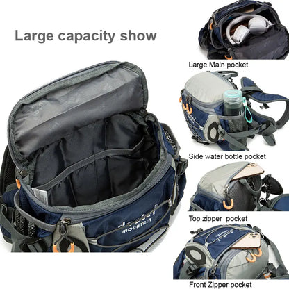 Outdoor Sports Waist Bag Cycling Camping Climbing Men's Backpack Hiking Shoulder Running Water Bottle Bicycle Fanny Pack Fishing