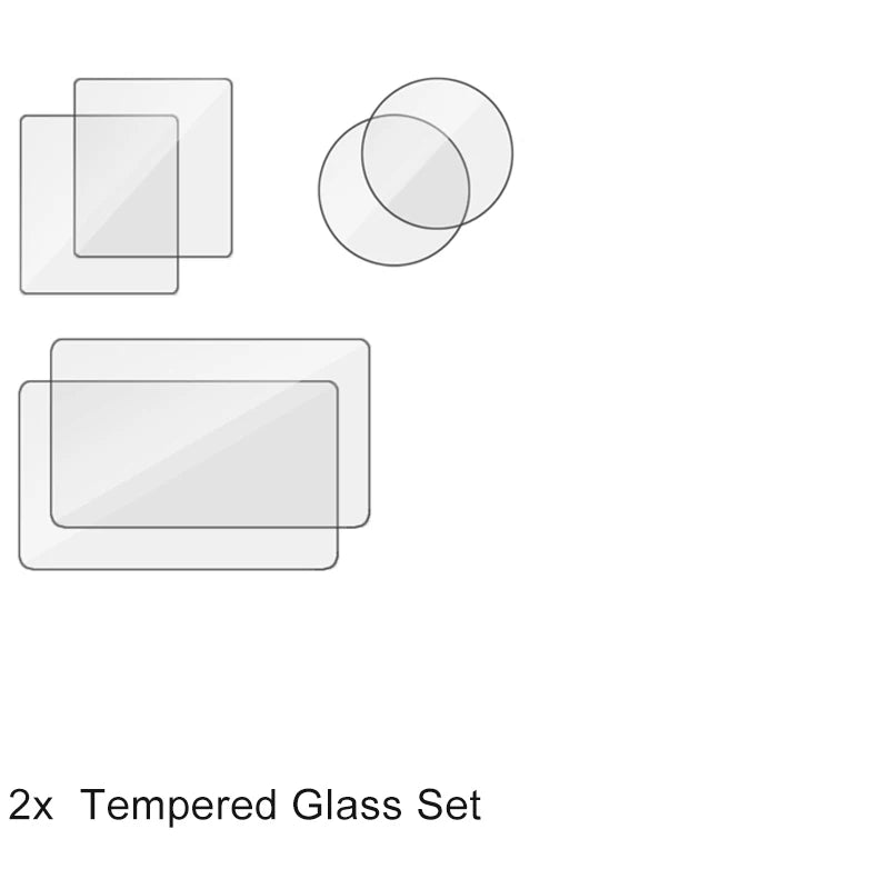 For DJI Osmo Action 5 Pro 4 3 Screen Protector Tempered Glass Film Lens Cover Cap Bag Case for DJI Action 4 5Pro Accessories