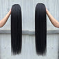 Bone Straight Hair Bundles Salon Natural Hair Extensions Fake Fibers Super Long Synthetic Yaki Straight Hair Weaving Full to End