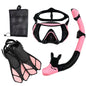 Snorkel Diving Mask  and  Goggles Diving Swimming Tube Set  Adult Unisex