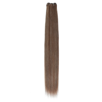 Bone Straight Hair Bundles Salon Natural Hair Extensions Fake Fibers Super Long Synthetic Yaki Straight Hair Weaving Full to End