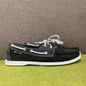 Sebago Genuine Leather Men Homme Authentic Docksides Shoes - Premium Leather Moc Toe Lace Up Boat Shoes E450