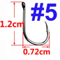 100/50/25 pcs Iseama Carp Fishing Hook Offset Circle Hook Single Fly Fishing Jig Hook Barbed sea Fishhook Tackle Accessories