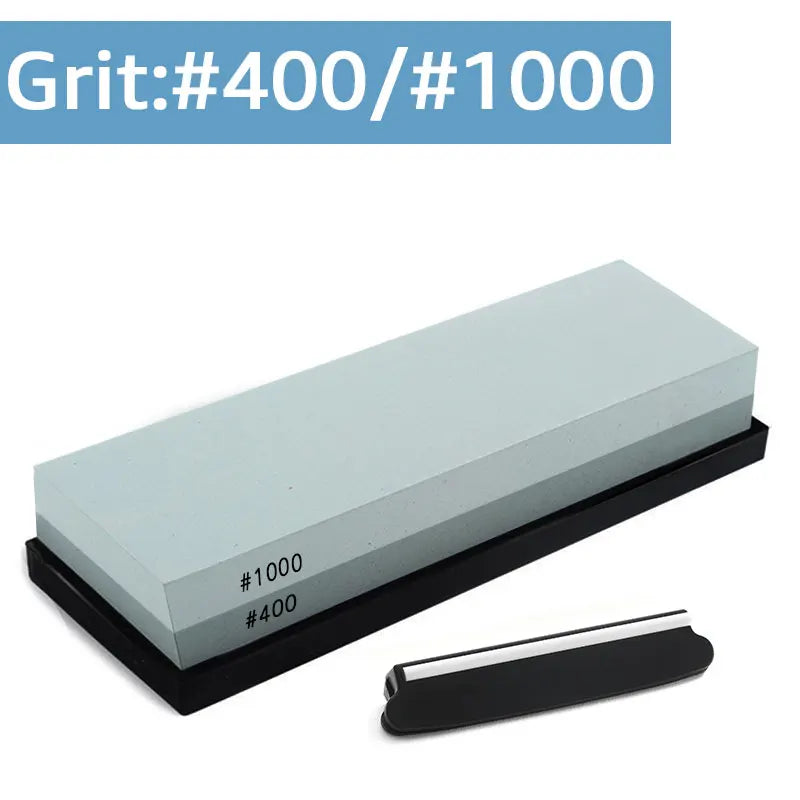 Sharpening Stone Knife Sharpener Professional Whetstone Dual Side Set Grinding Shapner Water Wetstone Kitchen Accessories Tools