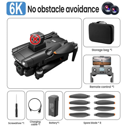 For Xiaomi V198GPS Drone ESC 8K Profesional HD Camera Brushless Obstacle Avoidance Aerial Optical Foldable Quadcopter Mini Dron