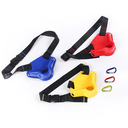 Durable Fishing Fighting Belt Quality Fish Rod Holder Adjustable Belt Waist Rod Holder Boat Fishing Accessories Fishing Tackle