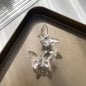 Cute Transparent Hair Claw Clips Barrettes Mini Butterfly Hair Clips for Women Non-slip Girls Headband Hair Accessories