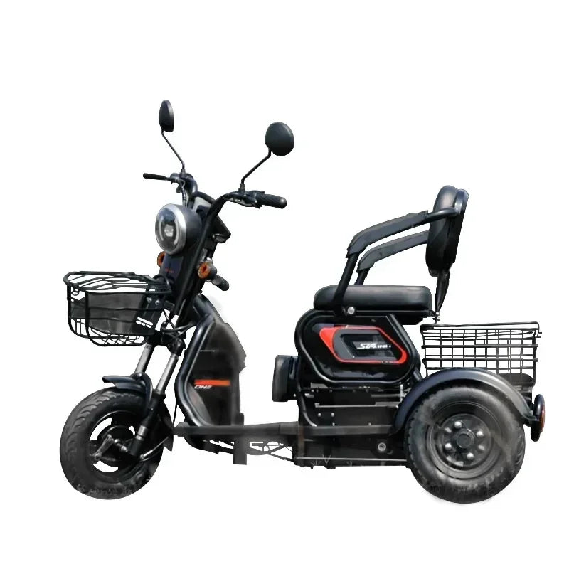 Canadian Warehouse New Electric Scooter 3Wheel Elderly Adult Electric Tricycle Mobility Scooter With Basket Convenient Traveling