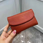 Coin Purse Genuine Cow Leather Short Wallet Trifold for Small Women's  Purses Clutch Cowhide Card Holder Travel Card Wallets