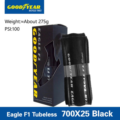 Goodyear Bicycle Tires Eagle F1 Supersport  700x28C Tubeless Road Bike Tire 700x25C Clincher Foldable Gravel Cycling Tire Parts