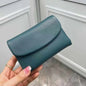 Coin Purse Genuine Cow Leather Short Wallet Trifold for Small Women's  Purses Clutch Cowhide Card Holder Travel Card Wallets