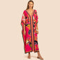 Kaftan Dress Over Size Women Beach Dress Cover Up Summer Clothes Kimono Mujer Vestidos De Fiesta